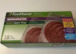 Foodsaver 1-QUART Vacuum Bags Multilayer 18 Ct.. Fixed Price $10.00.