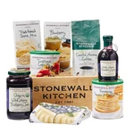 Stonewall Kitchen Blueberry Breakfast Set Wooden Box Jam Syrup Coffee Mix Gift. Fixed Price $117.39.