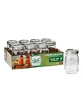Ball 16OZ Regular Mouth Canning Mason Lids, Bands Clear Glass Jars 12/BOX. Fixed Price $19.83.
