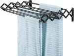 Mdesign Steel Wall Mount Accordion Expandable Retractable Clothes Air Black. Fixed Price $65.49.