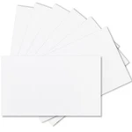 100 Pack 3X5 Index Blank Note Cards, 250 GSM/92 Lb Thick White Cardstoc.... Fixed Price $13.11.