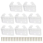 8PCS Drawer Guides, 2.36X1.65X0.31IN Plastic Slides With 24PCS .... Fixed Price $13.23.
