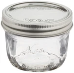 Jarden Kerr Wide Mouth Half-pint Glass Mason Jars 8-OUNCES With Lids Band.... Fixed Price $43.11.