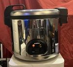Amko Electric Rice Cooker & Warmer AK-60ERC 18L Silver Vg Po Working Condition. Fixed Price $125.00.