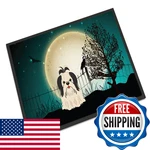 Caroline's Treasures Carolines BB2278MAT Halloween Scary Shih Tzu. Fixed Price $46.38.