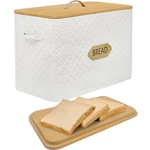 Emax Home Extra Large Space Saving Farmhouse Bread Box With Wood Lid Holds 2.... Fixed Price $96.34.