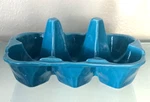 Anthropologie Egg Holder Carton Half Dozen 6 Turquoise Retired. Fixed Price $9.99.