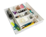 Dial Industries Expandable Junk Drawer Desk Organizer Storage Tray White. Fixed Price $24.49.