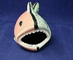 Boston Warehouse Shark Scrubby Holder Sink Kitchen Decor Figure Storage Read. Fixed Price $8.99.
