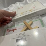 Gartner Studios Recipe Cards & Easel Set Lot Of 2 New Sealed Kitchen Gift. Fixed Price $14.99.