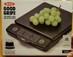 New Oxo Good Grips 5 Lb Food Scale W/pull-out Display, Black Nib Fast Shipping!. Fixed Price $50.00.