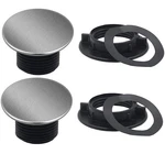 Orione 2PCS Stainless Steel Kitchen Sink Tap Hole Cover, 1.2 To 1.6 Inch D.... Fixed Price $13.05.