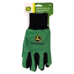 3 Pair John Deere Light Duty Cotton Grip Youth Chore Gardening Gloves Dot Palm. Fixed Price $19.95.