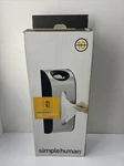 *new*simplehuman Wall Mount Grocery Bag Dispenser Brushed Stainless Steel KT1166. Fixed Price $12.95.