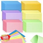 Tecmisse 1800PC 3X5" Ruled Index 6 Colors Heavy Study Notecards Memo. Fixed Price $44.99.