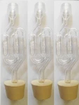Craft Brew 4602X3.4616X3 3CT. S-shape Airlock With #6.5 Stopper Set Of .... Fixed Price $17.41.