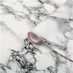 D-c-fix Marble White Self-adhesive Film 17"X78" Roll 3-PACK Transform Surfaces. Fixed Price $46.17.