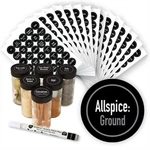 Spice Labels 525 Preprinted Water Resistant Round Kitchen Organization Set. Fixed Price $26.73.