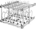 Rev-a-shelf 2-TIER Kitchen Cabinet Pullout 20.75" Organizer 5CW2-2122-CR. Fixed Price $197.99.