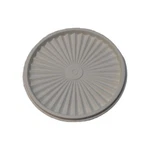 Vintage Tupperware Replacement Lid Starburst Servalier Round White 6 5/8" 808-11. Fixed Price $6.79.
