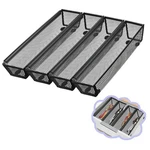 4PCS Drawer Organizer For Kitchen,utensil Mesh With Interloc.... Fixed Price $31.67.