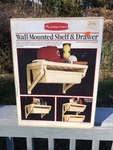 New Vintage Almond Rubbermaid Shelf 17X12.5 W/slide Out Drawer #2224 Holds 35LB. Fixed Price $25.99.