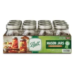 Ball 16OZ Regular Mouth Canning Mason Lids, Bands Clear Glass Jars 12/BOX. Fixed Price $19.99.