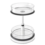 Sorbus 2-TIER Clear Lazy Susan Rotating Kitchen Organizer. Fixed Price $51.99.