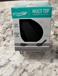 Black Masontops Multi-top Wide Mouth Reusable Flip Cap Lids. Fixed Price $9.99.