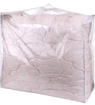 Set Of With Handles, Zippered Clear Vinyl Storage Bags 24X20X11 Inch, Organize. Fixed Price $17.60.