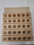Rev-a-shelf 4CDI-18-KCUP-1 30 Compartments K-cup Drawer Insert Maple. Fixed Price $50.00.