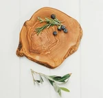 New Naturally Med Trivet Olive Wood Handcrafted. Fixed Price $17.99.