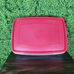Rubbermaid Servin Saver Deviled Egg Keeper 20 Slot Red Lid Vintage 0070 Fg Clear. Fixed Price $12.00.