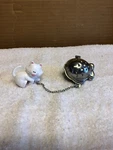 Joie Meow Tea Bag Infuser With Plastic Cat Figurine. Fixed Price $8.95.