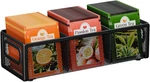 Mesh Tea Bag Organizer With Handle For Kitchen Pantry - Black. Fixed Price $16.99.