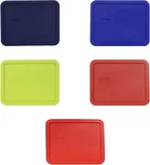 Pyrex 7211-PC Rectangular 6-CUP Storage Lids For Glass Dishes. Fixed Price $23.99.
