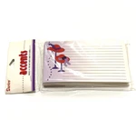 Darice Accents Red Hat Index Recipe Memo Cards Notecard 50CT Office Work Htf New. Fixed Price $14.99.