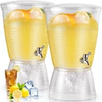 Tioncy Pcs Acrylic Beverage Dispenser With Spigot 2.7 Gallon/ 10 Clear Dr.... Fixed Price $139.25.