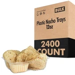Stock Your Home 12 Oz Plastic Nacho Trays 2400 Pack. Fixed Price $116.99.
