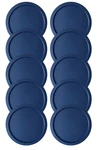 Replacement Lid For Pyrex 7-CUP Storage Cover 7.5" 7402-PC Navy (10-PACK). Fixed Price $18.99.