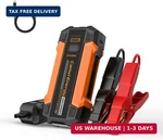 Portable Jump Starter 3000A Peak Car Battery Pack, 12V Box Up To 9.0L Gasol. Fixed Price $69.21.