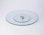 Bulk Buys Tempered Glass Lazy Susan. Fixed Price $42.37.
