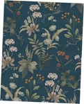 Floral Drawer Liner Peel And Stick Contact Paper 118 Inch X 17.4 Dark Blue. Fixed Price $24.99.