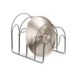Spectrum Diversified Designs Lid, Plate & Pan Organizer - Industrial Gray. Fixed Price $15.00.