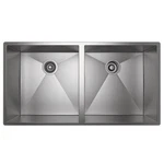 Rohl Forze Brushed Stainless Steel Kitchen Sink RSS3518SB. Fixed Price $649.00.