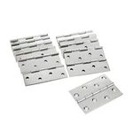 12 Packs Gate Hinges Silver 3.5 Inch Stainless Steel Kitchen Cabinet Door. Fixed Price $25.02.
