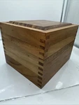 Ironwood Gourmet Acacia Recipe Box With Divider Tabs, 2 Compartment, Single. Fixed Price $22.00.