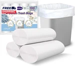 Small Trash Bags 4 Gallon 100 Count Garbage Bathroom White Mini. Fixed Price $8.57.