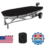 Grondnictory Jon Boat 12-14FT 420D Waterproof Covers Fits. Fixed Price $90.87.