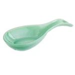 Tablecraft Glass Spoon Rest, 8 X 3.5 1.25, Green 1.25",. Fixed Price $21.64.